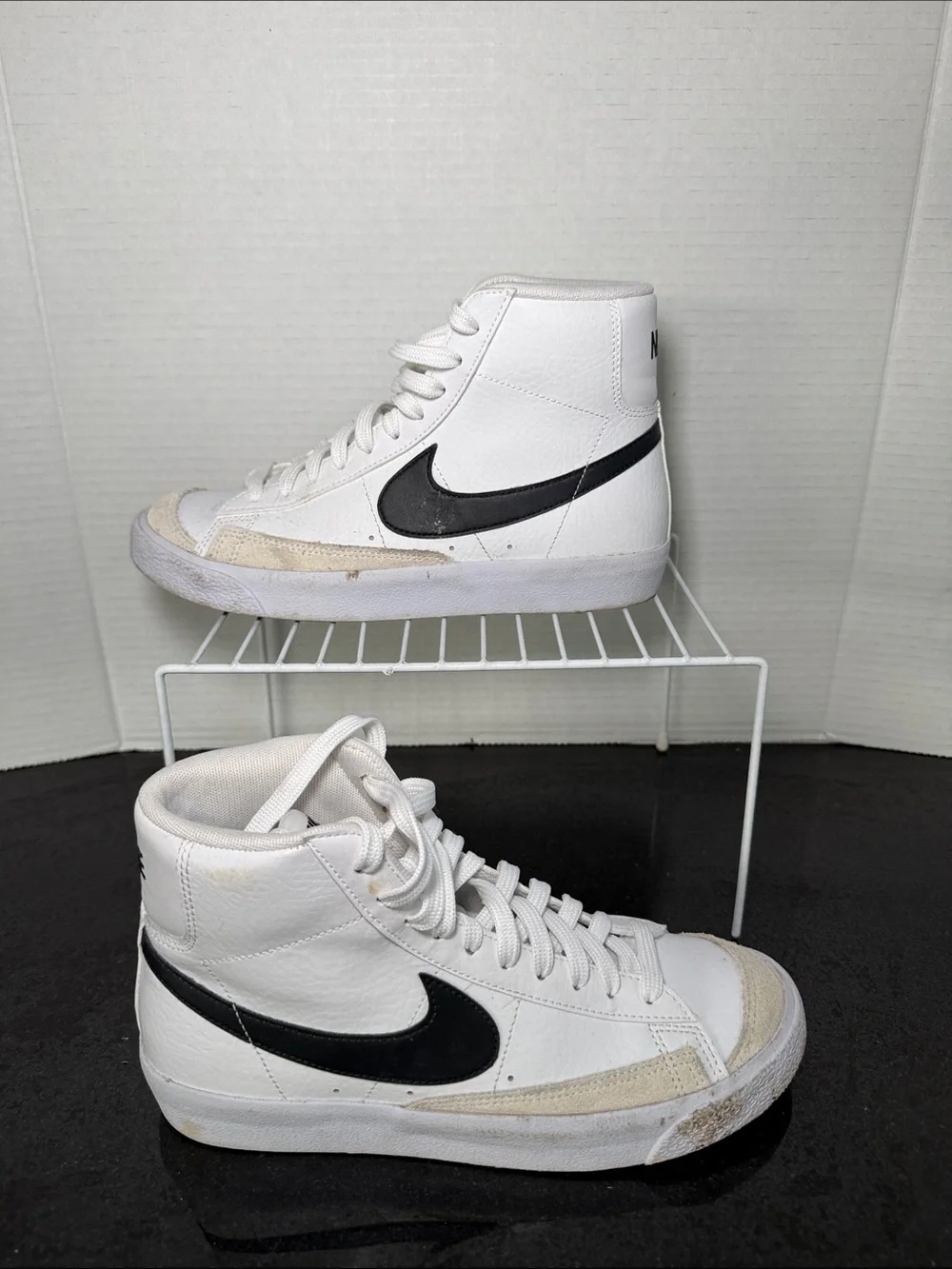 Nike Blazer Mid '77 Sneakers Kids Size 6Y White Black
